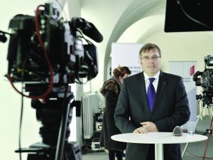 Sion - 3 mars 2013 - Elections cantonales valaisannes - Jean_michel Cina. Photo Sabine Papilloud / Le Nouvelliste