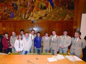 Cérémonie de remise des diplômes aux nouveaux guides, vollée 2013