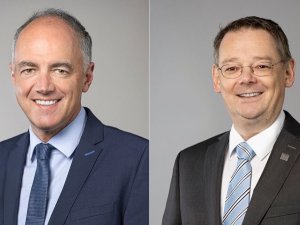 président Christophe Darbellay / vice-président Franz Ruppen