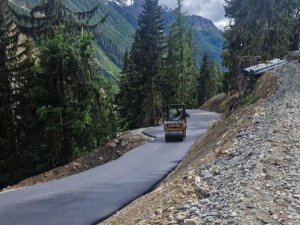 Strasse Blatten