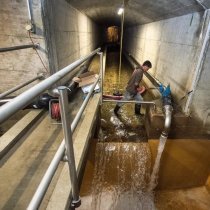 La station de captage de Glarey alimente directement les Mayens de My en eau potable. (Archives)